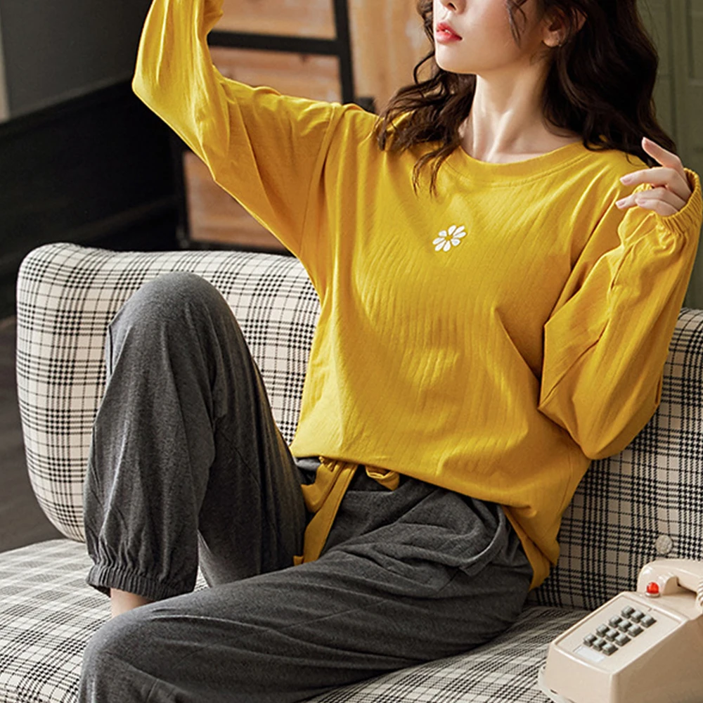 Couples Pajamas Set for Adults Printed Cute Sleepwear Thin Loose Pijamas Mujer Hombre Home Night Wear Large Size Loungewear Suit
Couples Pajamas Set for Adults Printed Cute Sleepwear Thin Loose Pijamas Mujer Hombre Home Night Wear Large Size Loungewear Suit