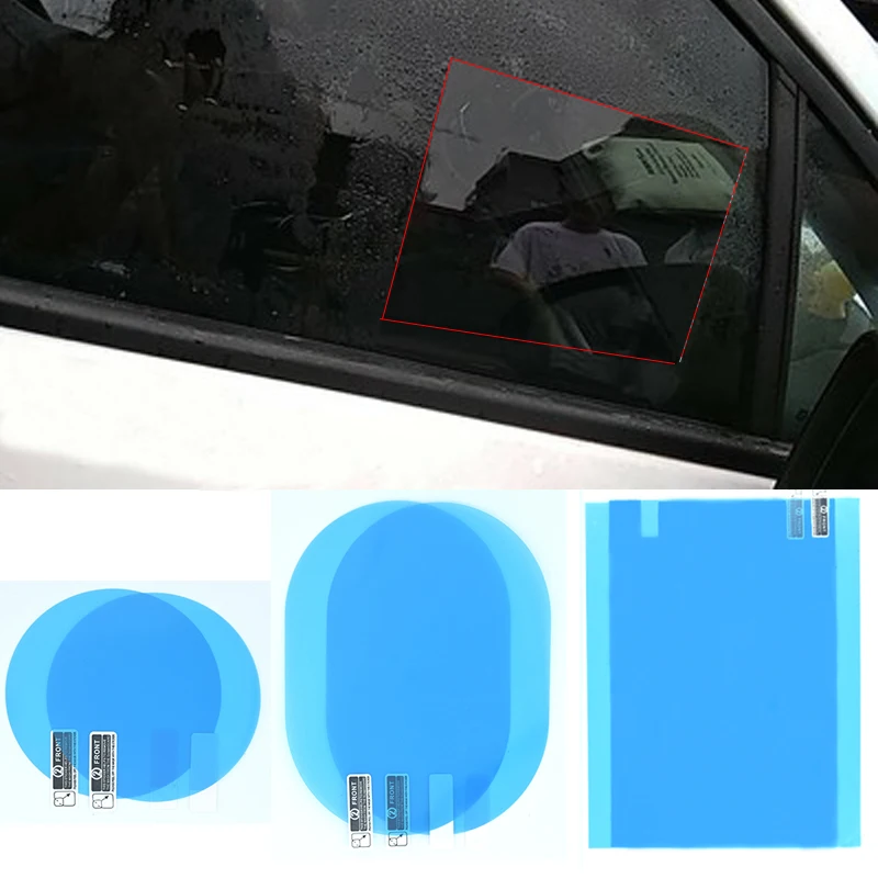 2Pcs Car Rear Mirror Protective Film Anti Fog Window Clear Rainproof Rear View Mirror Protective Soft Film Auto Accessories
2Pcs Car Rear Mirror Protective Film Anti Fog Window Clear Rainproof Rear View Mirror Protective Soft Film Auto Accessories