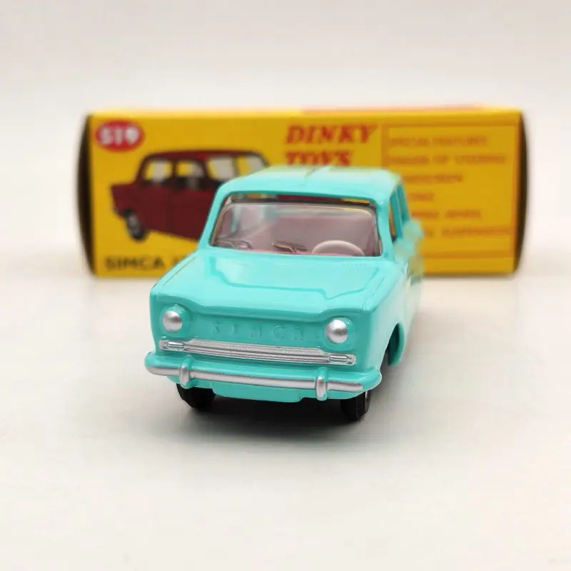 1/43 DeAgostini Dinky игрушки 519 Simca 1000 литые модели автомобилей коллекция подарок | Игрушки