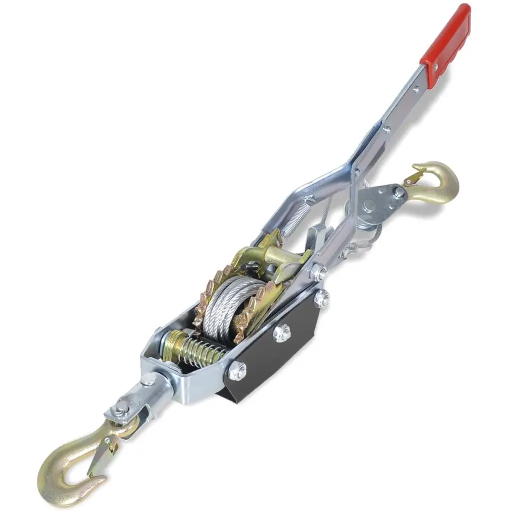 Cable Puller Sling Manual Winch Relay 1815 Kg with 2 Gears for Moving Cars Logs Boat Winch Trailer 3 M 2 Hooks
Cable Puller Sling Manual Winch Relay 1815 Kg with 2 Gears for Moving Cars Logs Boat Winch Trailer 3 M 2 Hooks