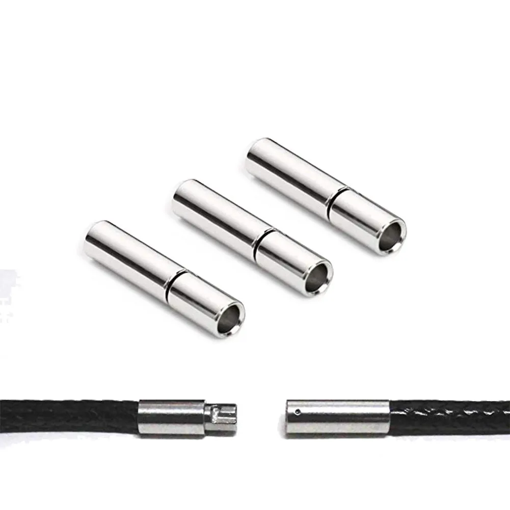 Круглые вращающиеся застежки из нержавеющей стали для ювелирных изделий «сделай сам», соединитель для кожаного шнура, 1/1, 5/2/3/4/5/6 мм
Круглые вращающиеся застежки из нержавеющей стали для ювелирных изделий «сделай сам», соединитель для кожаного шнура, 1/1, 5/2/3/4/5/6 мм