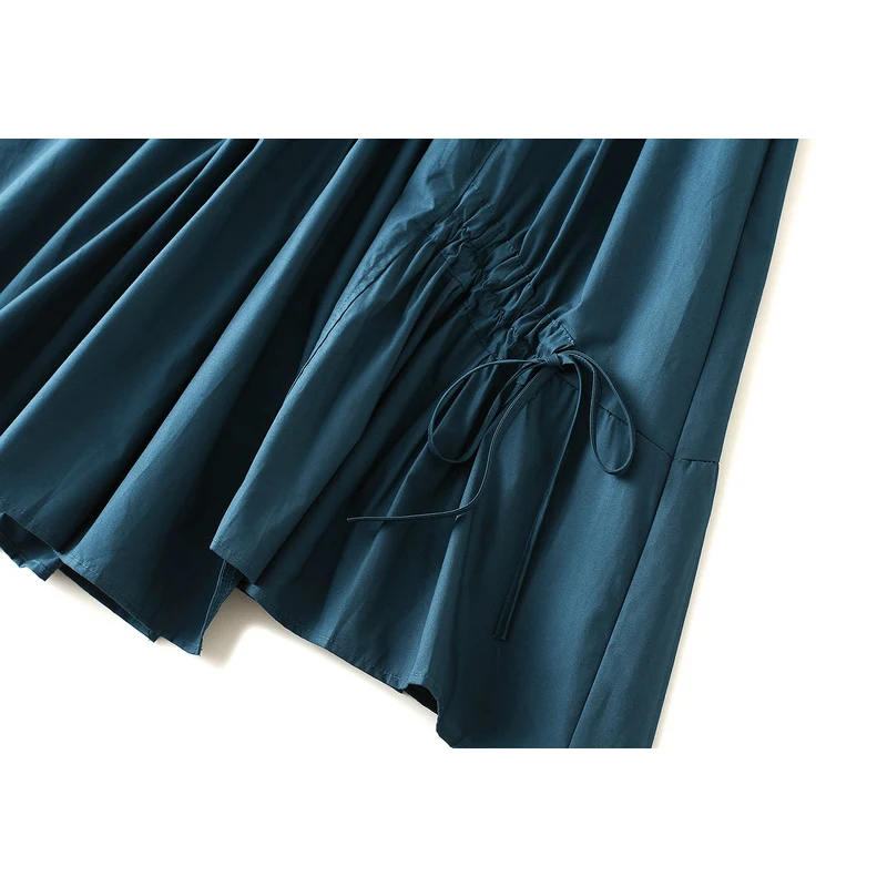 TIGENA Fashion Irregular Hem Midi Long Skirt Women 2021 Summer Belt Folds A Line High Waist Mid-length Skirt Female Blue White
TIGENA Fashion Irregular Hem Midi Long Skirt Women 2021 Summer Belt Folds A Line High Waist Mid-length Skirt Female Blue White