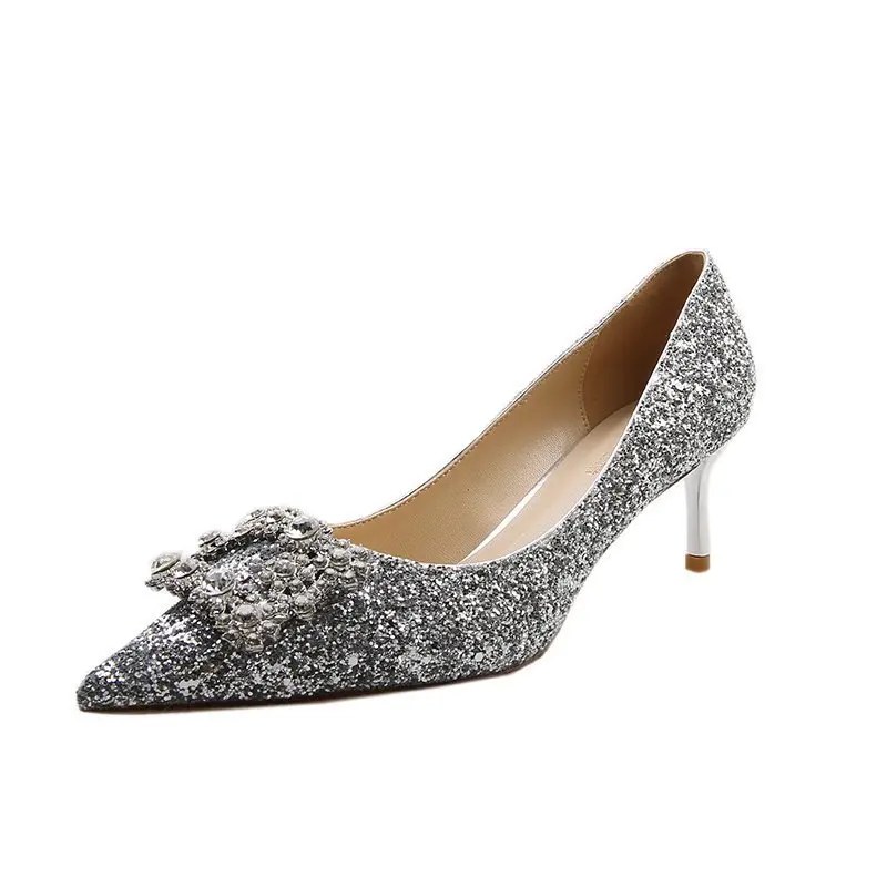 Sandals Stiletto Heels 2021 Women's All-Match Shoes Closed Toe Buckle Bling Bling New Rhinestone High Elastic Band Girls Comfort
Sandals Stiletto Heels 2021 Women's All-Match Shoes Closed Toe Buckle Bling Bling New Rhinestone High Elastic Band Girls Comfort
