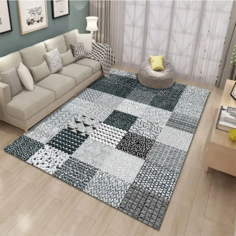 Living Room Decorative Carpet Geometric Printing Washable Bedroom Large Area Carpet Modern Printing Carpet For Living Room
Living Room Decorative Carpet Geometric Printing Washable Bedroom Large Area Carpet Modern Printing Carpet For Living Room