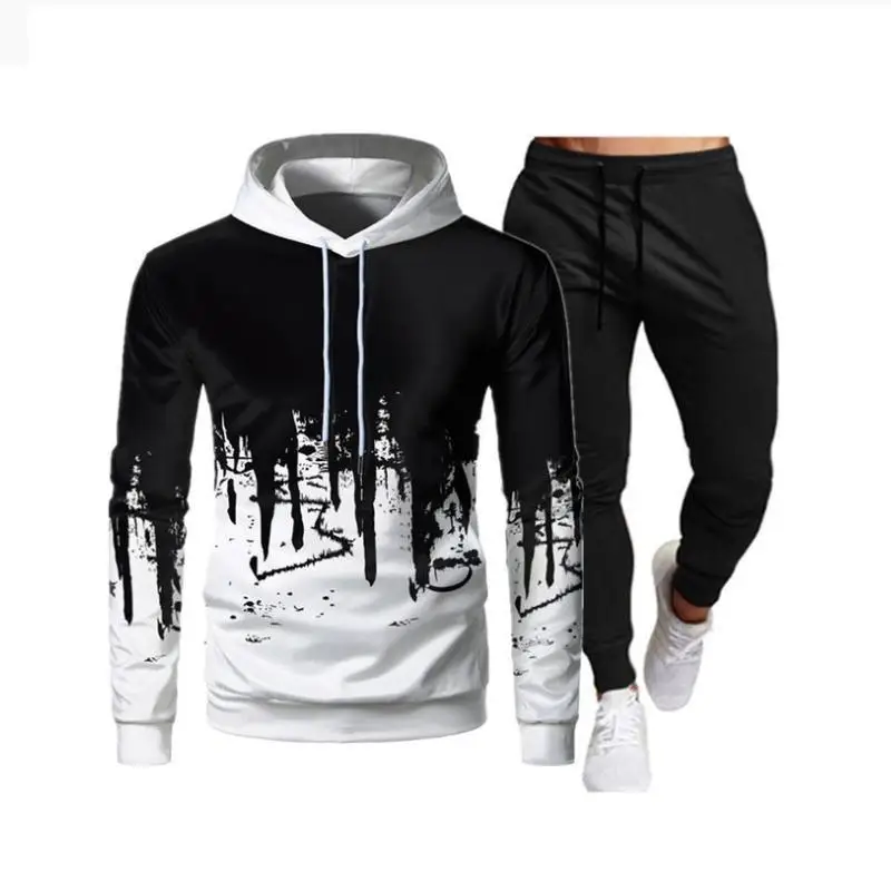 2 Pieces Sets Tracksuit Men Hooded Sweatshirt+Pants Pullover Hoodie Sportwear Suit Ropa Hombre Casual Men Clothes Size S-3XL
2 Pieces Sets Tracksuit Men Hooded Sweatshirt+Pants Pullover Hoodie Sportwear Suit Ropa Hombre Casual Men Clothes Size S-3XL