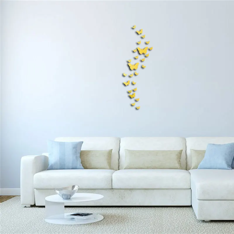 25pcs butterfly Mirror Wall Sticker 3D DIY Acrylic Wall Decor Art Wall Stickers Decal for Home Room Decoration 
25pcs butterfly Mirror Wall Sticker 3D DIY Acrylic Wall Decor Art Wall Stickers Decal for Home Room Decoration