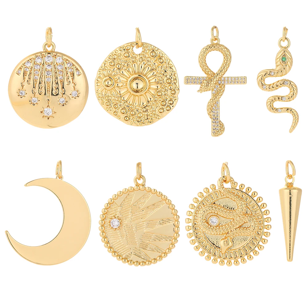 Cross Charms for Jewelry Making Supplies Gold Our Lady Charm Pendant Diy Design Charms for Earrings Necklace Bracelet Copper CZ
Cross Charms for Jewelry Making Supplies Gold Our Lady Charm Pendant Diy Design Charms for Earrings Necklace Bracelet Copper CZ