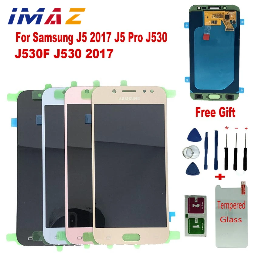 Оригинальный ЖК-дисплей IMAZ с органическим светодиодом 5,2 дюйма для Samsung Galaxy J5 2017, J530, J5 PRO 2017, ЖК-дисплей с сенсорным экраном и дигитайзером в сборе для J530F LCD
Оригинальный ЖК-дисплей IMAZ с органическим светодиодом 5,2 дюйма для Samsung Galaxy J5 2017, J530, J5 PRO 2017, ЖК-дисплей с сенсорным экраном и дигитайзером в сборе для J530F LCD