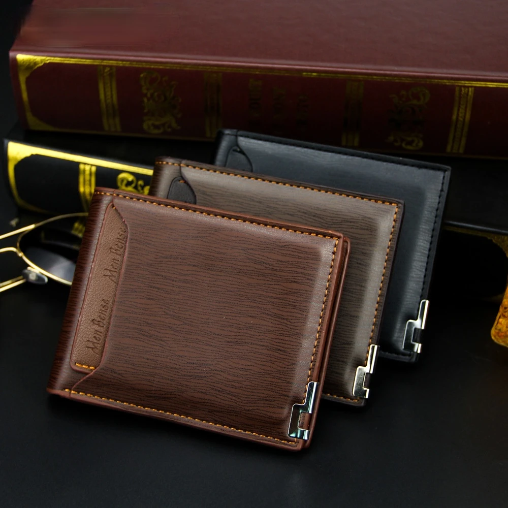 Luxury Designer Mens Wallet Leather PU Bifold Short Wallets Men Hasp Vintage Male Purse Coin Pouch Multi-functional Cards Wallet
Luxury Designer Mens Wallet Leather PU Bifold Short Wallets Men Hasp Vintage Male Purse Coin Pouch Multi-functional Cards Wallet