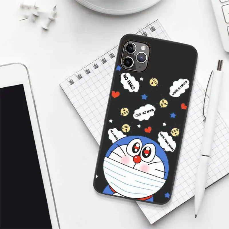 Cute Cartoon Doraemon Robot cat Phone Case Candy Color for iPhone 6 7 8 11 12 s mini pro X XS XR MAX Plus
Cute Cartoon Doraemon Robot cat Phone Case Candy Color for iPhone 6 7 8 11 12 s mini pro X XS XR MAX Plus