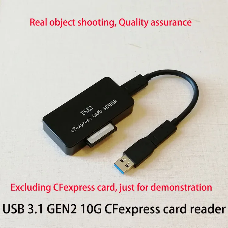 2022 NEW ESXS CFexpress Card Reader SONY CEA-G80T/G160T CFexpress TYPE-A Card Reader 10Gbps CNC Process
2022 NEW ESXS CFexpress Card Reader SONY CEA-G80T/G160T CFexpress TYPE-A Card Reader 10Gbps CNC Process