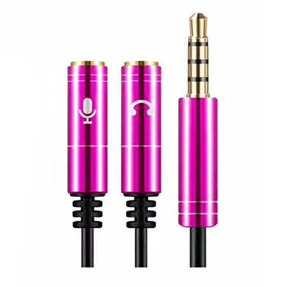 3.5mm One-to-two Audio Cable Male TRRS To Double 3.5mm Female Y-split Cable Headphone Microphone Adapter Audio Cable
3.5mm One-to-two Audio Cable Male TRRS To Double 3.5mm Female Y-split Cable Headphone Microphone Adapter Audio Cable