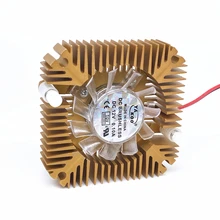2pcs DC12V 0.1A 55mm BGA fan Graphics Card Fan Bridge chips fan with Heat sink Cooler cooling Fan 2pin