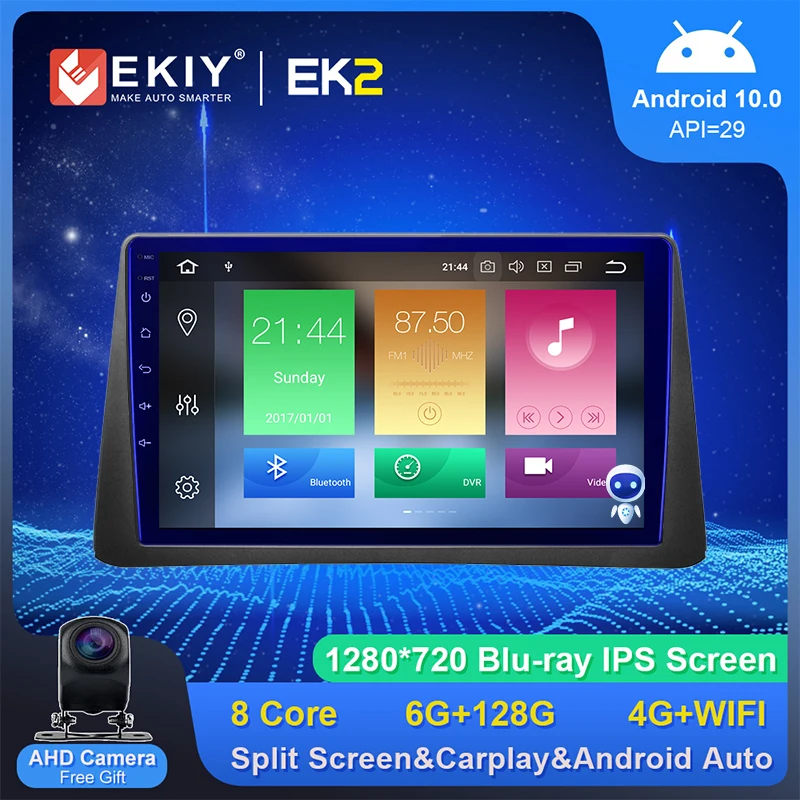 EKIY Android 10.0 Car Radio For Opel Mokka 2012-2016 GPS Navigation All-on-One Multimedia Player Auto Carplay Stereo BT 4G WIFI
EKIY Android 10.0 Car Radio For Opel Mokka 2012-2016 GPS Navigation All-on-One Multimedia Player Auto Carplay Stereo BT 4G WIFI