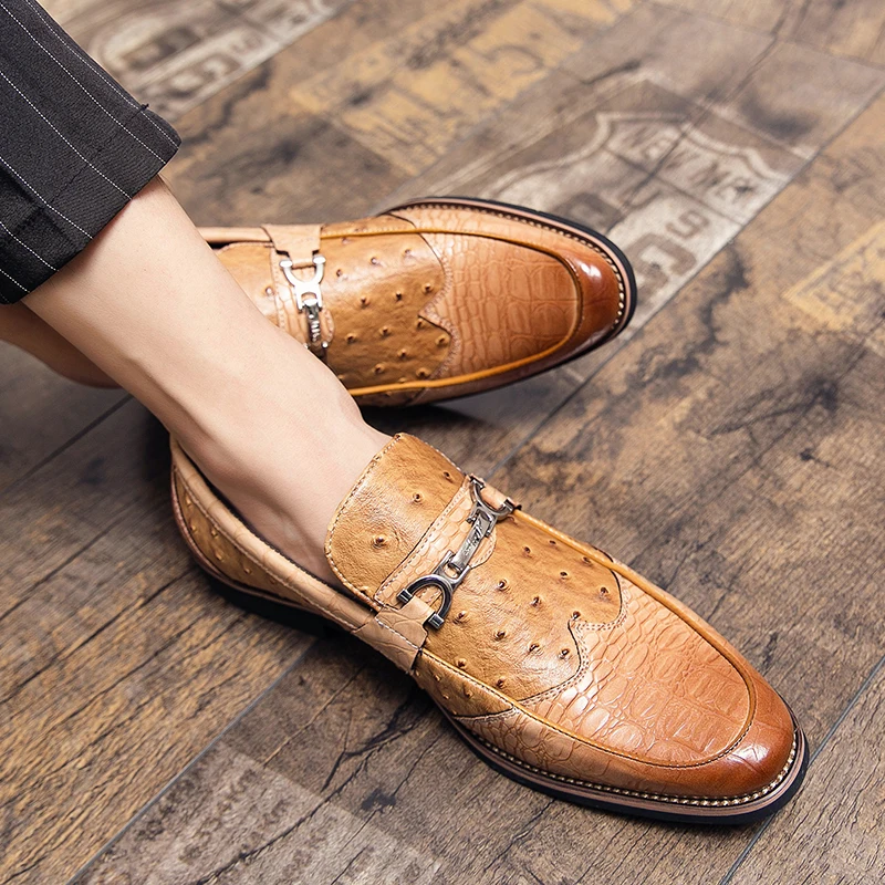 Classic Men Brogue Casual Shoes Plus Size Man Party Footwear Brand Fashion Adult Business Shoes Comfortable Groom Wedding Shoe
Classic Men Brogue Casual Shoes Plus Size Man Party Footwear Brand Fashion Adult Business Shoes Comfortable Groom Wedding Shoe