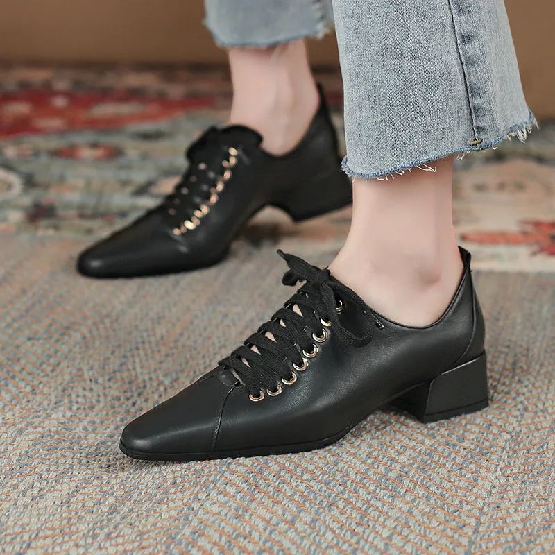 MoonMeek 2021 New Arrival Fashion Women Pumps Fashion Lace Up Casual Single Shoes Spring Autumn 2 Colors Ladies Shoes
MoonMeek 2021 New Arrival Fashion Women Pumps Fashion Lace Up Casual Single Shoes Spring Autumn 2 Colors Ladies Shoes