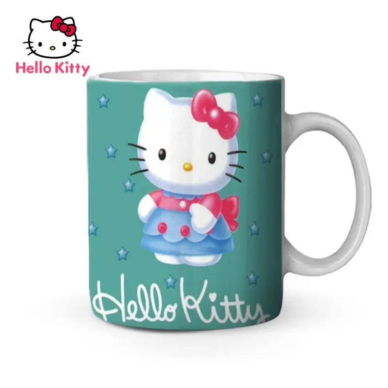 Детская керамическая кружка Hello Kitty с изменением цвета при подогреве
Детская керамическая кружка Hello Kitty с изменением цвета при подогреве