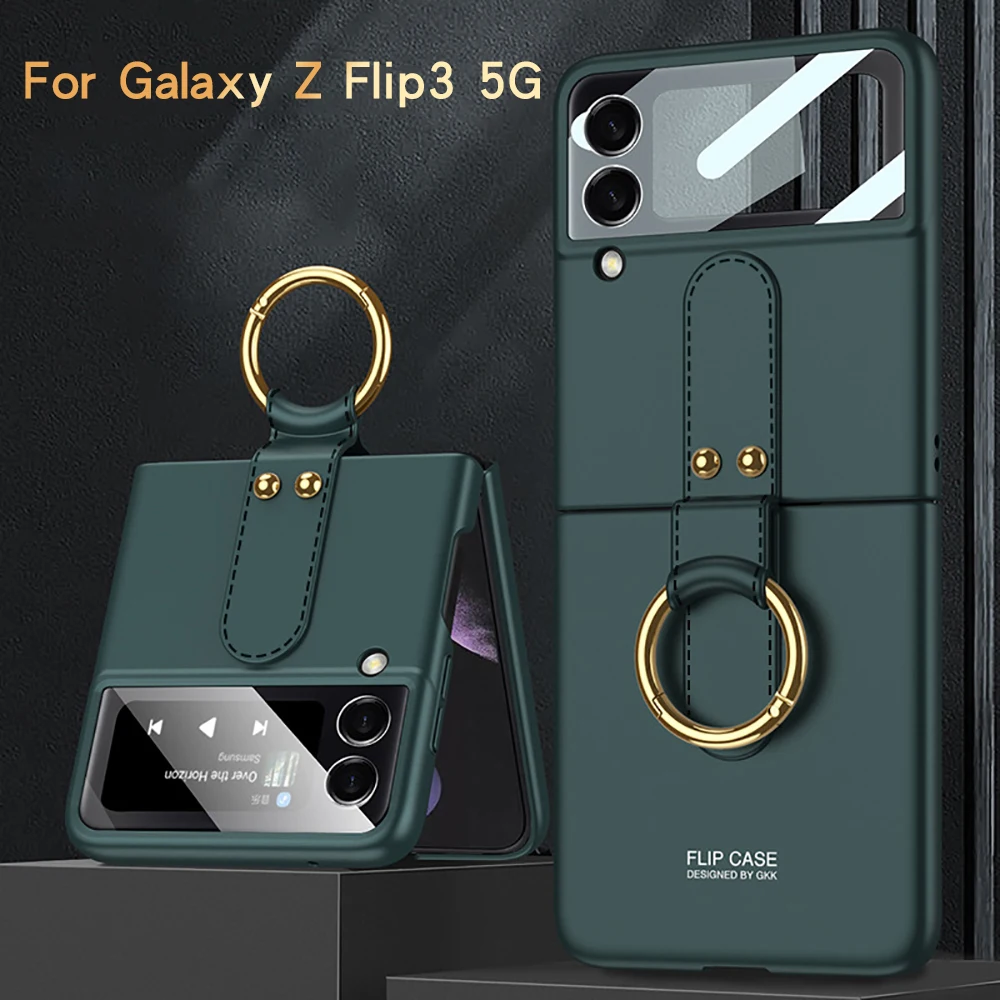 Flip3 Case Finger Ring Matte Cover for Samsung Galaxy Z Flip 3 5G Case & Back Camera Lens Protector Full Protection For Z Flip 3
Flip3 Case Finger Ring Matte Cover for Samsung Galaxy Z Flip 3 5G Case & Back Camera Lens Protector Full Protection For Z Flip 3