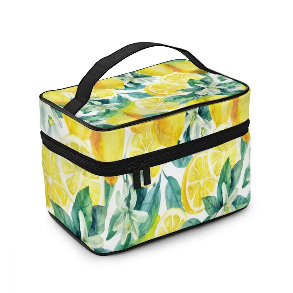 Women's Travel Organization Beauty Cosmetic Make up Storage Lady Wash Bags Lemon Watercolor Handbag Pouch
Women's Travel Organization Beauty Cosmetic Make up Storage Lady Wash Bags Lemon Watercolor Handbag Pouch
