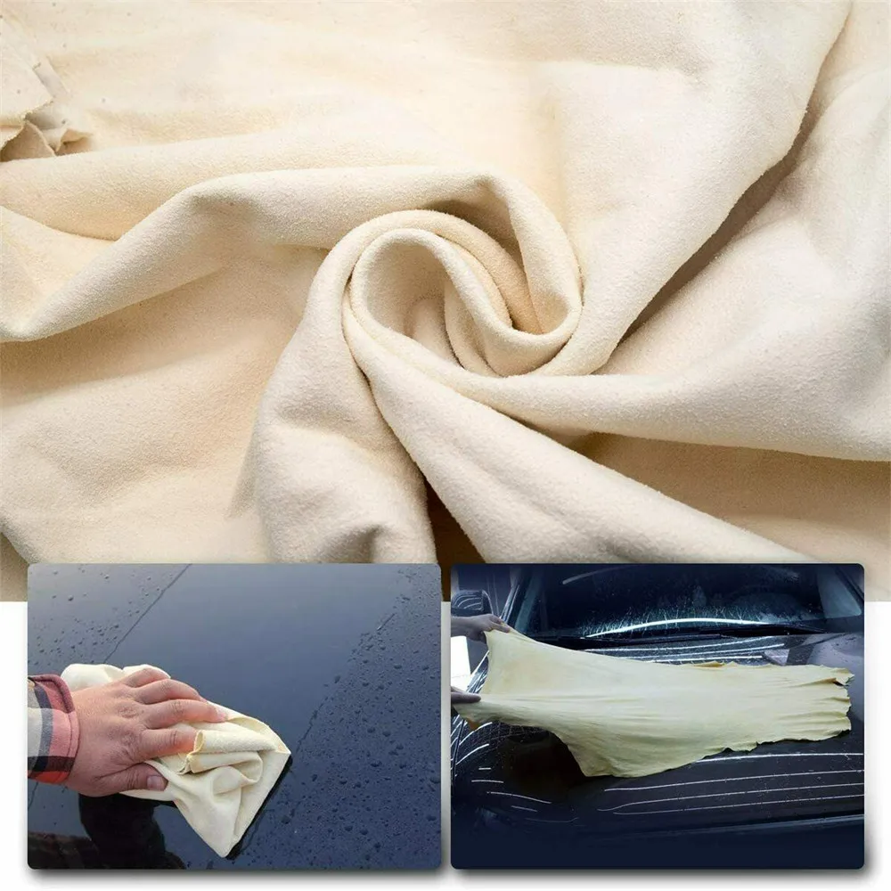 2Pcs Chamois Leather Cleaning Cloth Irregular Shape Suede Car Wipe 40x60cm Car Cleaning Abrasion Resistance Cloth Car Cleaning
2Pcs Chamois Leather Cleaning Cloth Irregular Shape Suede Car Wipe 40x60cm Car Cleaning Abrasion Resistance Cloth Car Cleaning