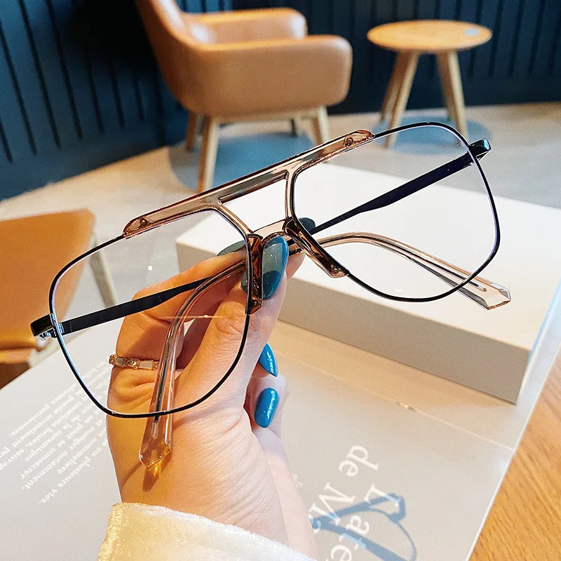 2021 New Vintage Square Anti-blue Glasses Frame Women Fashion Big Optical Eyeglasses Men Comfortable Spectacles Oculos Feminino
2021 New Vintage Square Anti-blue Glasses Frame Women Fashion Big Optical Eyeglasses Men Comfortable Spectacles Oculos Feminino