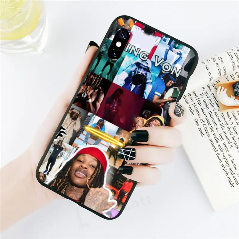 Rapper King von Phone Case For Xiaomi Mi A1 A2 5 6 6PLUS 8 9 SE Lite MIX 2 2S MAX 2 3 Pocophone F1
Rapper King von Phone Case For Xiaomi Mi A1 A2 5 6 6PLUS 8 9 SE Lite MIX 2 2S MAX 2 3 Pocophone F1