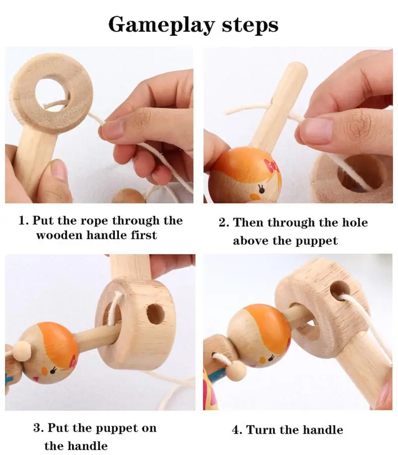 Wooden Color Fruit Spinner Hands Rotation Small Spinning Top Traditional Nostalgic Children Wood Educational Toy Gifts
Wooden Color Fruit Spinner Hands Rotation Small Spinning Top Traditional Nostalgic Children Wood Educational Toy Gifts