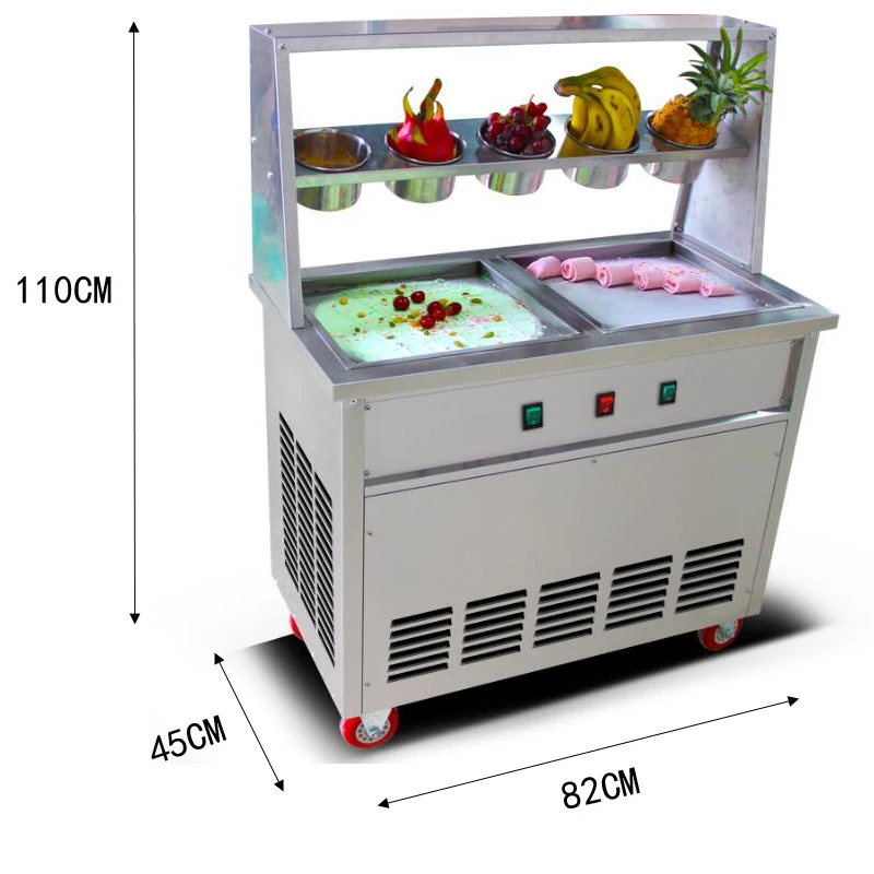 Горячая Распродажа, машина для приготовления жареного льда из нержавеющей стали, машина для приготовления двух сковородок, для приготовлен...
Горячая Распродажа, машина для приготовления жареного льда из нержавеющей стали, машина для приготовления двух сковородок, для приготовлен...