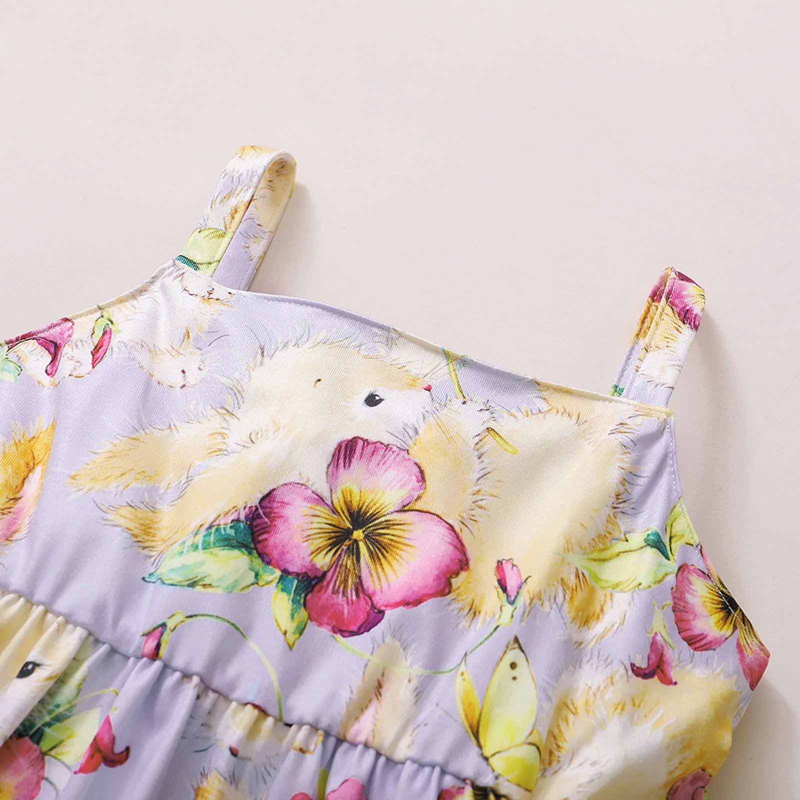 2021 Summer New Toddler Baby Girls Easter Cartoon Rabbit Printed Suspender Princess Dress Vogue Baby Clothes Kawaii Kids Dress 
2021 Summer New Toddler Baby Girls Easter Cartoon Rabbit Printed Suspender Princess Dress Vogue Baby Clothes Kawaii Kids Dress