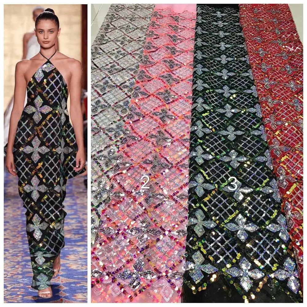 Sexy African French tulle Mesh Lace with Sequins 2020 High Quality African Embroidery Lace Fabric Beautiful French Tulle Lace JY
Sexy African French tulle Mesh Lace with Sequins 2020 High Quality African Embroidery Lace Fabric Beautiful French Tulle Lace JY