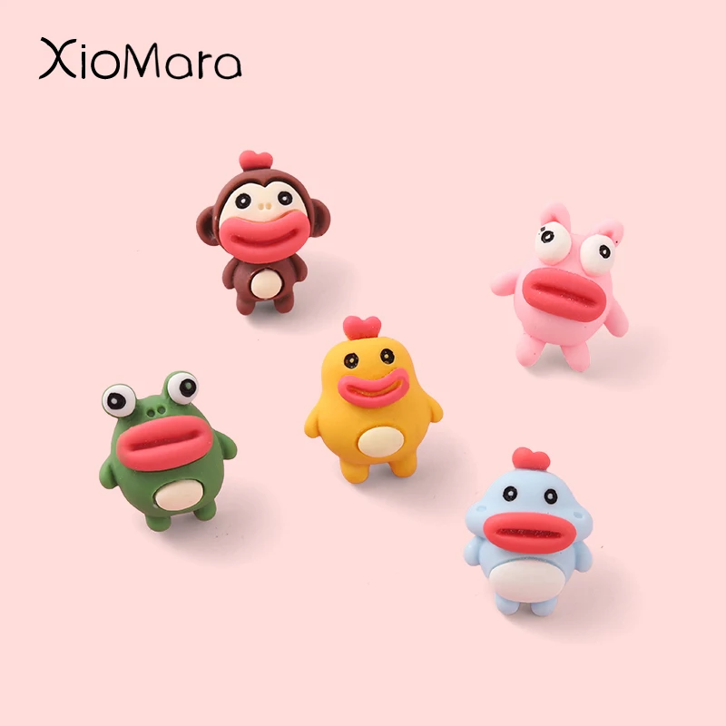 Cartoon Resin Rubber Big Mouth Monkey Animal Series Brooch Badge Frog Mouth Funny Toys Lapel Pin Clothes Backpack Hat Jewelry
Cartoon Resin Rubber Big Mouth Monkey Animal Series Brooch Badge Frog Mouth Funny Toys Lapel Pin Clothes Backpack Hat Jewelry