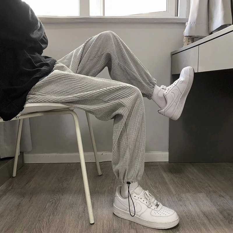 Corduroy Pants Men's Korean Style Trend All-match Winter Plus Fleece Trousers Men's Spring and Autumn Loose Wide Legs
Corduroy Pants Men's Korean Style Trend All-match Winter Plus Fleece Trousers Men's Spring and Autumn Loose Wide Legs