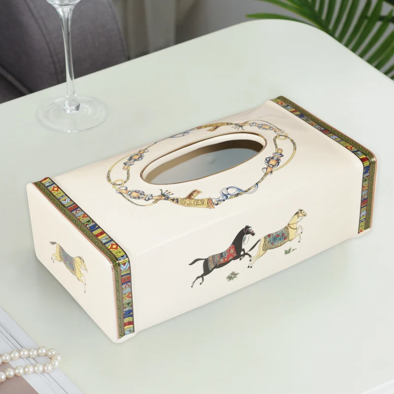 Tissue Boxes Ceramic Towel Paper Holder Napkin Cases Removable Tissue Holder Living-Room Home Office Decorative Supplies
Tissue Boxes Ceramic Towel Paper Holder Napkin Cases Removable Tissue Holder Living-Room Home Office Decorative Supplies