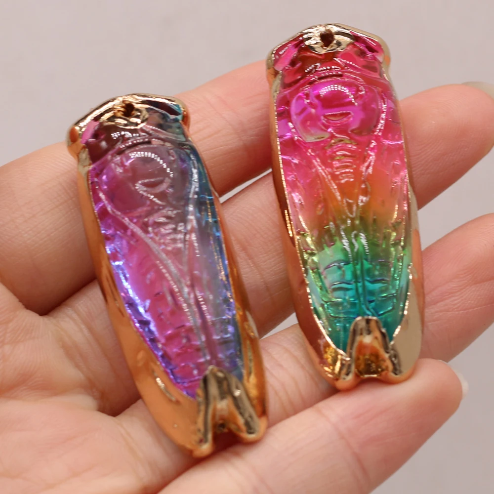 New Natural Semi-precious Stone Crystal Gilt Edge Holed Pendant Making DIY Exquisite Necklace Bracelet Earrings Jewelry Gift
New Natural Semi-precious Stone Crystal Gilt Edge Holed Pendant Making DIY Exquisite Necklace Bracelet Earrings Jewelry Gift