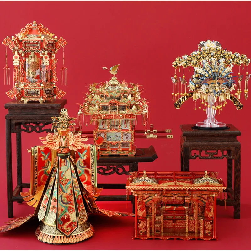 Piececool 3D Metal Puzzle- WeddingSeries Bridal Sedan Chair,Dress ,Bed Model Building Kits DIY Jigsaw Toy For Adults Children
Piececool 3D Metal Puzzle- WeddingSeries Bridal Sedan Chair,Dress ,Bed Model Building Kits DIY Jigsaw Toy For Adults Children