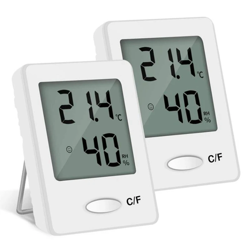 2 Pieces Of Mini LCD Digital Thermometer Hygrometer Living Room Office Indoor Temperature Hygrometer Indoor Hygrometer
2 Pieces Of Mini LCD Digital Thermometer Hygrometer Living Room Office Indoor Temperature Hygrometer Indoor Hygrometer
