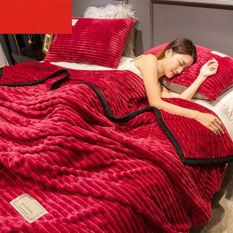 Warm Blanket for Bed Sofa Coral Fleece Throw Blankets Plaid Flannel Kids Adult Blankets Bed Cover Queen King Bedspread Bedding
Warm Blanket for Bed Sofa Coral Fleece Throw Blankets Plaid Flannel Kids Adult Blankets Bed Cover Queen King Bedspread Bedding