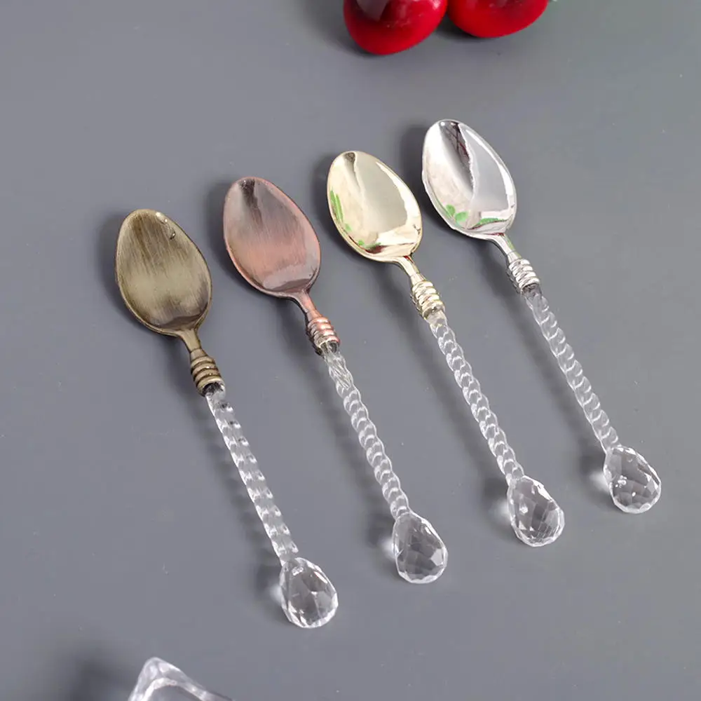 1pcs Crystal Handle Tea Coffee Spoon Ice Cream Dessert Ladle Scoop for Home/Bar Kitchen Supplies Hot Drinking
1pcs Crystal Handle Tea Coffee Spoon Ice Cream Dessert Ladle Scoop for Home/Bar Kitchen Supplies Hot Drinking