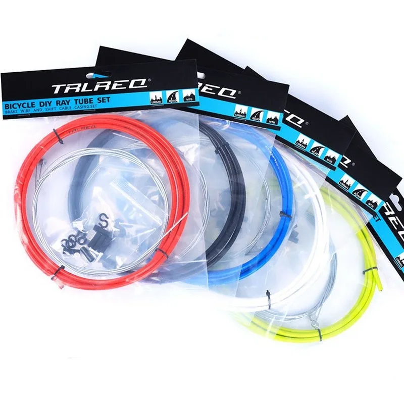 Universal Brake/Shift Cable&Housing Group Sets For MTB Bike Road Bicycle Shift Gear Derailleur/Brake kits Wire Tube Line Hose
Universal Brake/Shift Cable&Housing Group Sets For MTB Bike Road Bicycle Shift Gear Derailleur/Brake kits Wire Tube Line Hose