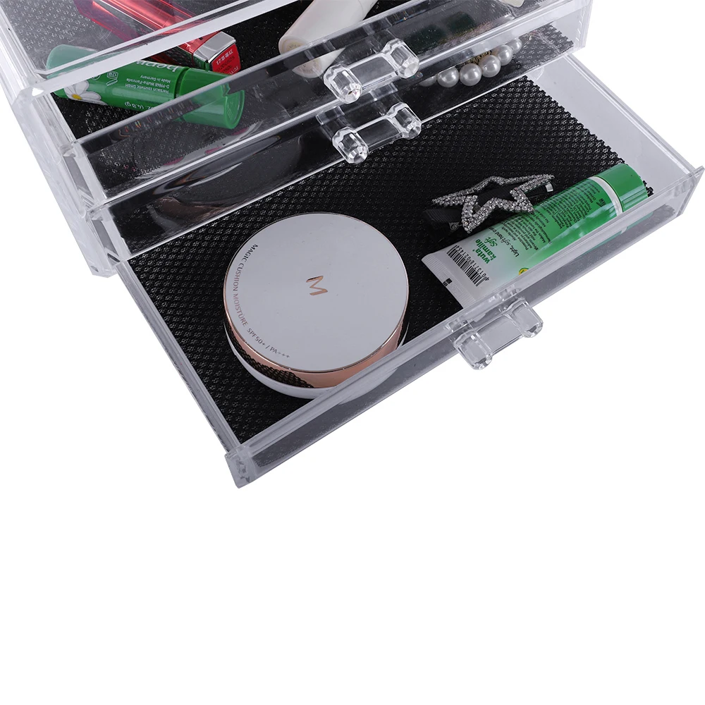 SF-1005-1 Plastic Cosmetics Storage Rack 3 Large Drawers Transparent 190813210 
SF-1005-1 Plastic Cosmetics Storage Rack 3 Large Drawers Transparent 190813210