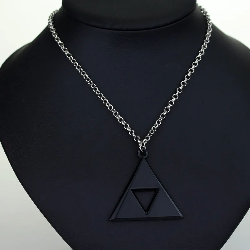 Legend of Zelda Triangle Pendant Necklace Men's Women's Necklaces New Fashion Metal Anime Jewelry Accessories Party Gifts
Legend of Zelda Triangle Pendant Necklace Men's Women's Necklaces New Fashion Metal Anime Jewelry Accessories Party Gifts