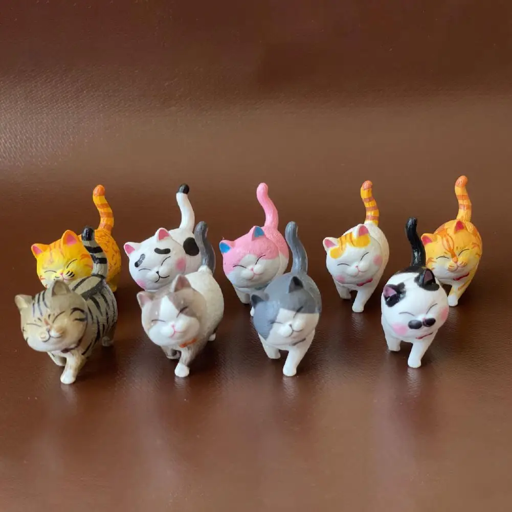 9Pcs Lovely Cats Model Rust-proof Excellent Craftmanship Solid Garden Decoration Mini Cats Statue for Girl
9Pcs Lovely Cats Model Rust-proof Excellent Craftmanship Solid Garden Decoration Mini Cats Statue for Girl