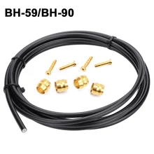 BH59 BH90 Bike brake hose MTB Hydraulic Disc brake Cable tube 2.5M Bicycle Connector Insert Olive Needle Set for SHIMANO m395