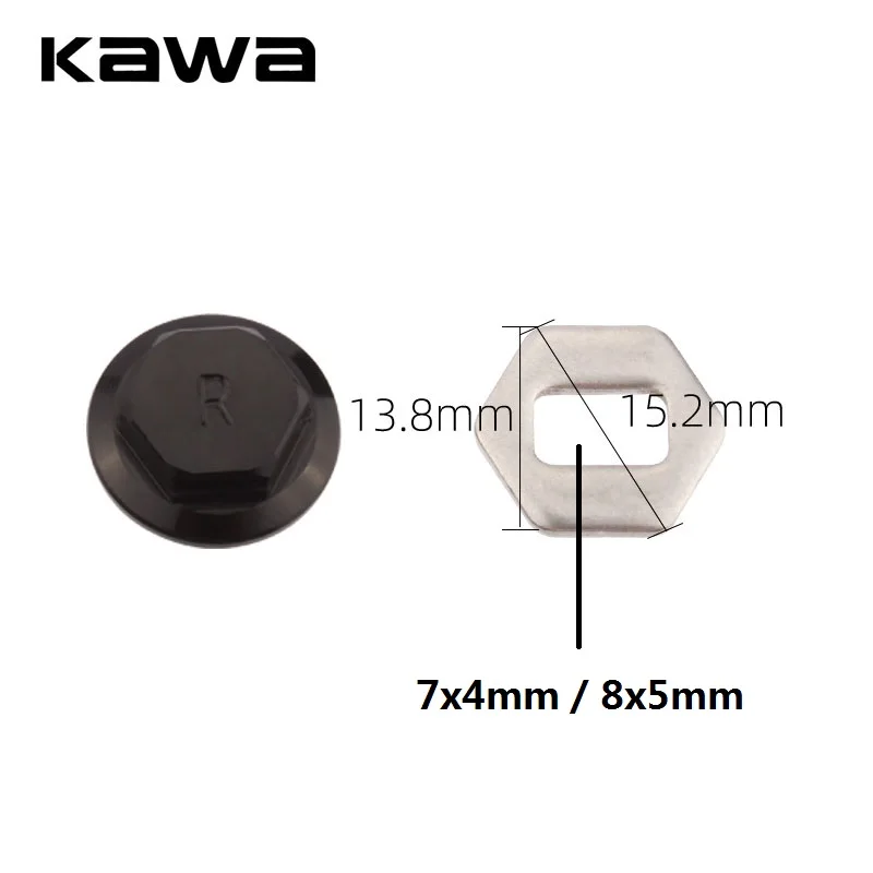 RUKE New Fishing Reel Handle Nut Screw Right Hand 8*5/7*4mm Screw Cap For Daiwa Shimano Reel High Quality Fishing Accessory
RUKE New Fishing Reel Handle Nut Screw Right Hand 8*5/7*4mm Screw Cap For Daiwa Shimano Reel High Quality Fishing Accessory