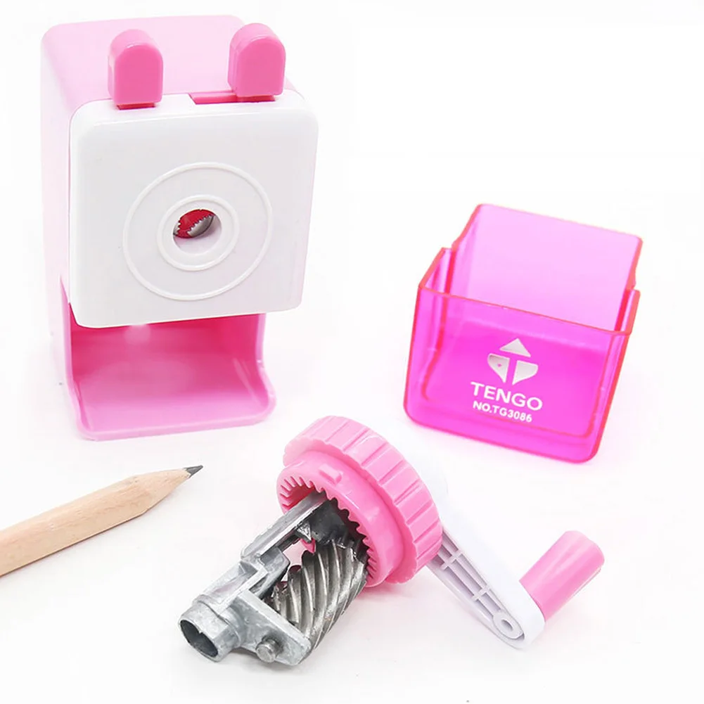 Automatically Into The Pen Plastic Material Labor-Saving Hand Manual Pencil Sharpener With 2 Colors For Students Kids
Automatically Into The Pen Plastic Material Labor-Saving Hand Manual Pencil Sharpener With 2 Colors For Students Kids