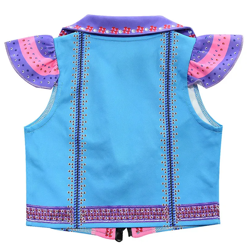 Модные Jojo Siwa девочек Комплекты одежды платье для детская одежда костюм: куртка с