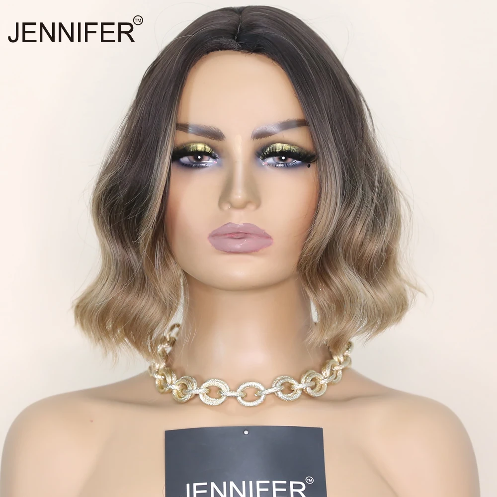 Short Wavy Synthetic Wigs for Women Middle parting Light tea gradient color Cosplay/Daily Wig Hair Full Mechanism Heat Resistant
Short Wavy Synthetic Wigs for Women Middle parting Light tea gradient color Cosplay/Daily Wig Hair Full Mechanism Heat Resistant