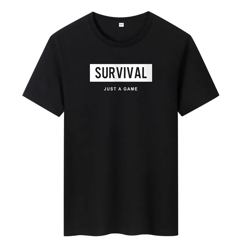 SWENEARO 2021 Summer new men's T-shirt 100% cotton survival print fashion T-shirt o Lace short-sleeved brand T-shirt
SWENEARO 2021 Summer new men's T-shirt 100% cotton survival print fashion T-shirt o Lace short-sleeved brand T-shirt
