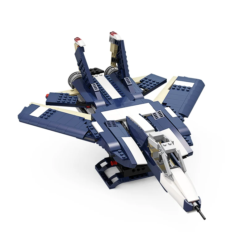Military US Air Force Navy F-14 Tomcat Top Fighter Jet Attack Aircraft Building Blocks Bricks Toy MOC for Kids Gift 1468PCS
Military US Air Force Navy F-14 Tomcat Top Fighter Jet Attack Aircraft Building Blocks Bricks Toy MOC for Kids Gift 1468PCS