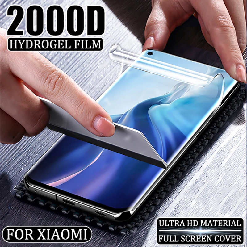 2000D Full Cover Hydrogel Film For Xiaomi Mi 11 Ultra Screen Protector For Mi 12 Pro 12X Note 10 9 11T 10T 9T 9X Lite Soft Film
2000D Full Cover Hydrogel Film For Xiaomi Mi 11 Ultra Screen Protector For Mi 12 Pro 12X Note 10 9 11T 10T 9T 9X Lite Soft Film